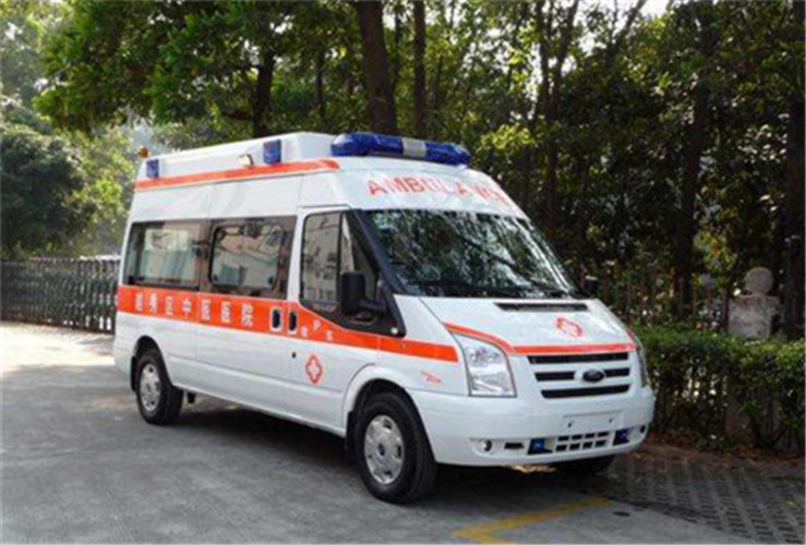 泸定救护车出租服务案例8